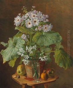 Still Life With Cineraria by Anina Poulsen