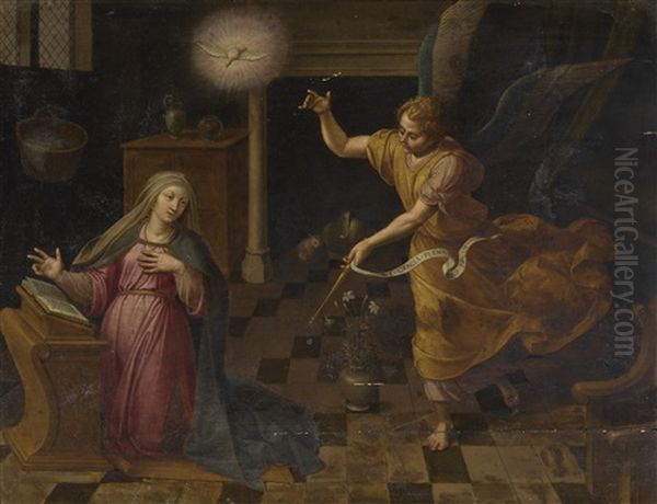 The Annunciation by Frans Pourbus the Elder