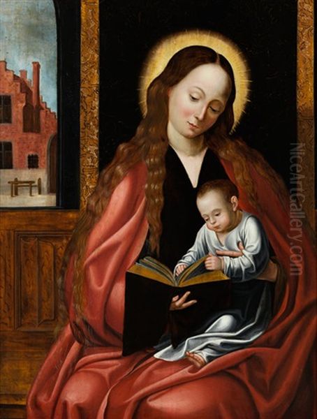 Maria Mit Dem Lesenden Jesuskind - view 1