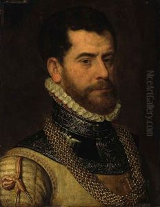 Portrait Of A Gentleman In Armor