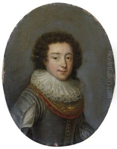 Portrait Of A Young Boy With A Ruff Over A Gorget