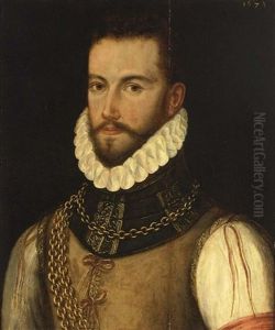 Portrait Of A Bearded Gentleman With A Ruff Collar