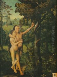 Adam Et Eve Au Paradis Terestre