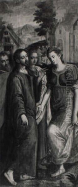 Christ Taking Leave Of His Mother - view 1