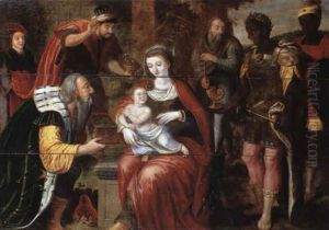 The Adoration Of The Magi by Frans Pourbus the Elder