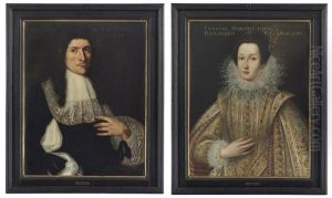 Portraits Of The Illustrious De Polcastro Family Of Padua, Italy by Frans Pourbus the younger