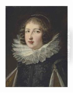 Portrait Of A Young Woman In A Lace Ruff