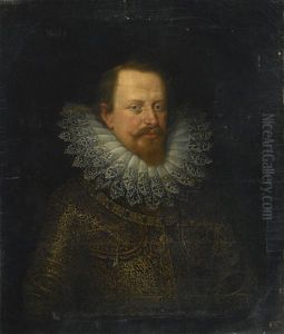 Portrait Of Vincenzo Gonzaga, Duke Of Mantua (1562-1612) by Frans Pourbus the younger