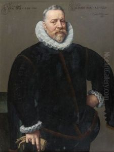 Portrait D'un Homme Age De Cinquante-six Ans