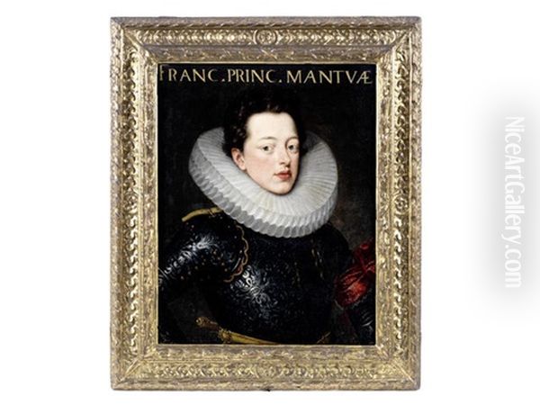 Portrait Of Francesco Iv Gonzaga, Duke Of Mantua, Bust Length, In Armour - view 1