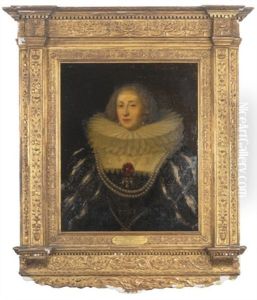 Portrait Of Henriette De Joyeuse Portrait Of Henriette De Joyeuse