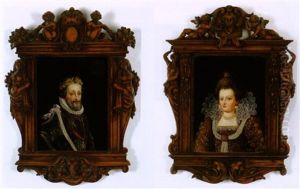 Bildnisbusten Konig Heinrich Iv. Von Frankreich