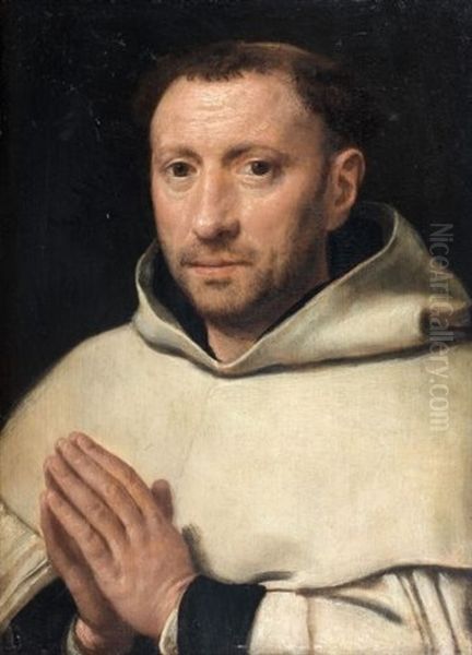 Portrait De Religieux (un Moine Chartreux ?) - view 1