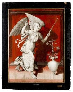 The Annunciating Angel (+ The Death Of The Virgin; 2 Works From A Triptych) The Annunciating Angel (+ The Death Of The Virgin; 2 Works From A Triptych)