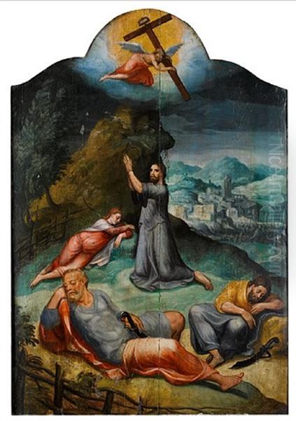 Christ In The Garden Of Gethsemane - view 1