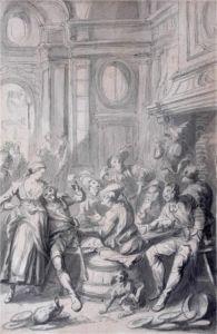 Tavern Interior by Franois Boitard