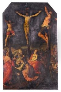 The Crucifixion by Pieter Pourbus