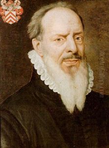 Portrait Of Augustin Van Lyere, Aged 70, With The Arms Of Van Lyere Of Flanders