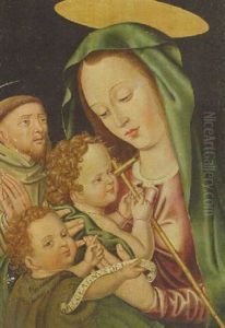 The Madonna And Child With The Infant Saint John The Baptist And Saint Francis