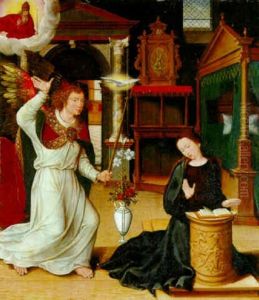 The Annunciation by Pieter Pourbus