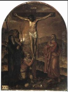 The Crucifixion by Pieter Pourbus