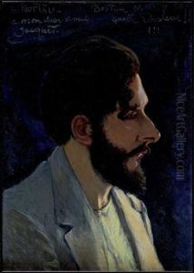 Portrait D'homme De Profil