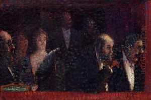 Au Theatre by Leon Pourtau