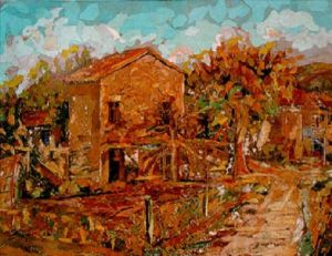 Paysage Provencal by Leon Pourtau