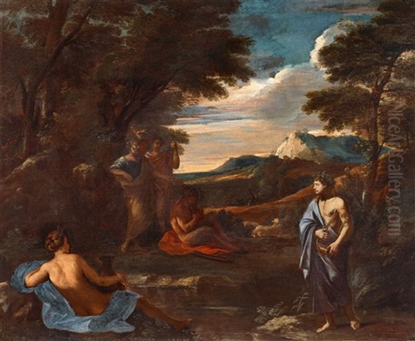 Landscape With Apollo And Marsyas - view 1