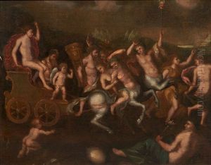 Le Triomphe De Bacchus by Nicolas Poussin