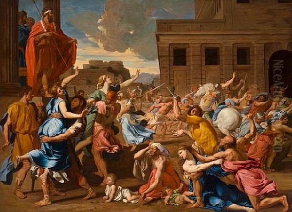 The Rape Of The Sabine Women - view 1