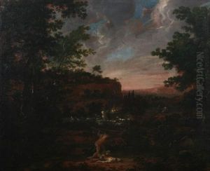 Cain And Abel by Nicolas Poussin