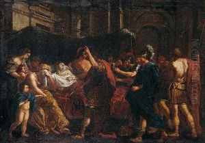 Tod Des Germanicus by Nicolas Poussin