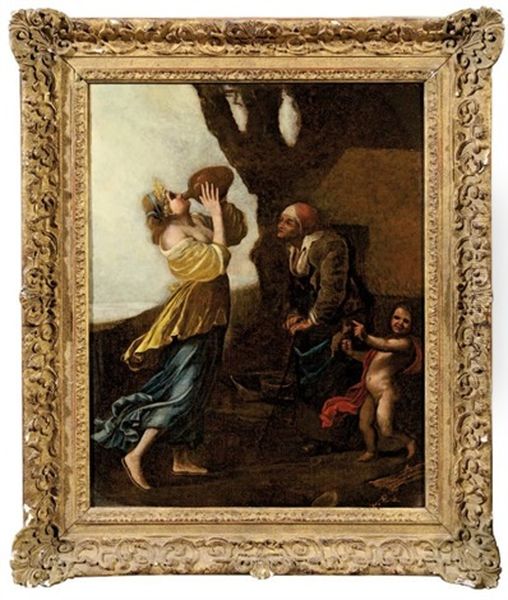 Stellio Se Moquant De Ceres - view 1