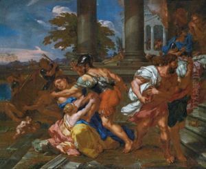 Der Bethlehemitische Kindermord by Nicolas Poussin