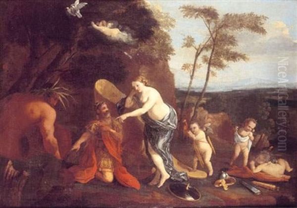 Venus Apportant Des Armes A Enee - view 1