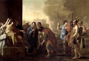 La Continence De Scipion by Nicolas Poussin