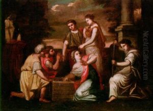 Les Filles De Lycomede by Nicolas Poussin