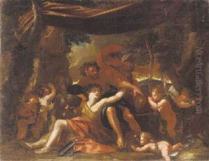A Bacchanal by Nicolas Poussin