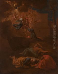 The Agony In The Garden by Nicolas Poussin