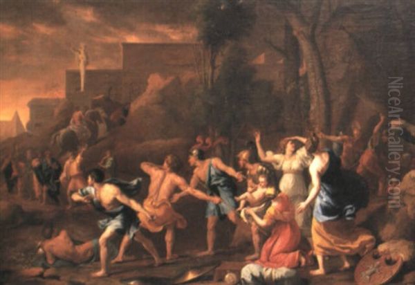 The Saving Of The Infant Pyrrhus - view 1