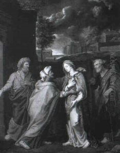 The Visitation by Nicolas Poussin
