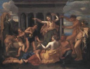 Bachanale by Nicolas Poussin