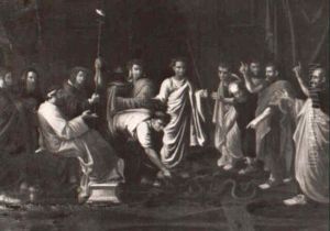 Moses And Aaron Before Pharoah