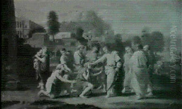 Le Christ Guerissant Les Aveugles De Jericho - view 1
