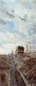 Uber Den Dachern Von Venedig by Vicente Poveda Y Juan
