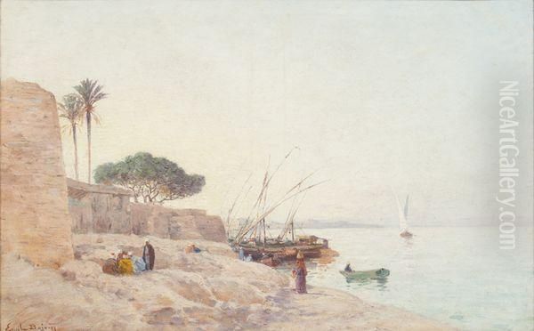 Paysage Au Bord Du Nil. - view 1