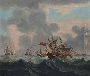 The Storm After The Battle Of Trafalgar