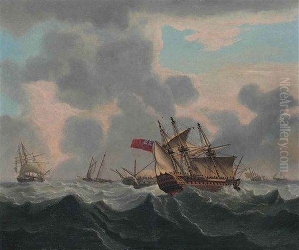 Warships And Other Shipping In Distress - view 1