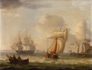 A Busy Channel by Charles Martin Powell